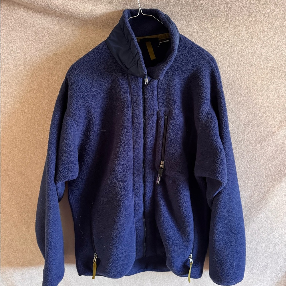 Vintage Patagonia Navy Fleece Jacket